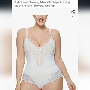 Lace bodysuit plus size (2XL)